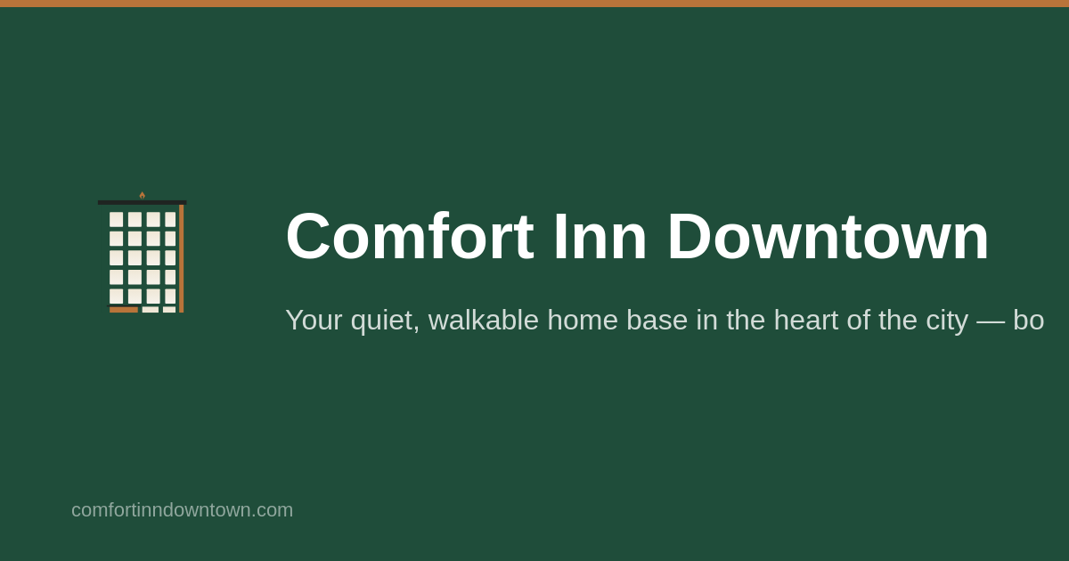 Industrial Machinery & Manufacturing articles - Comfort Inn Downtown